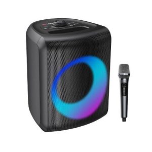 Loa Karaoke Monster M10, 1 Mic, Công suất 40W, Pin 8 giờ, IPX5, Bluetooth 5.1